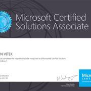 Certifikát Microsoft